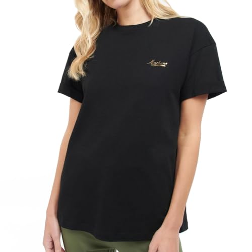 T-shirt noir femme Barbour International pour un look urbain chic 42