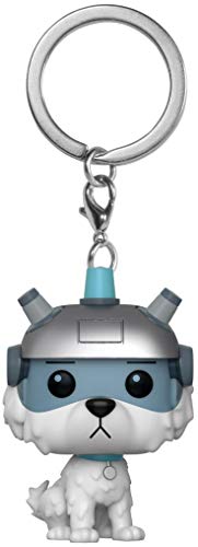 Funko Pop Keychain: Rick & Morty - Snowball Collectible Figure, Multicolor