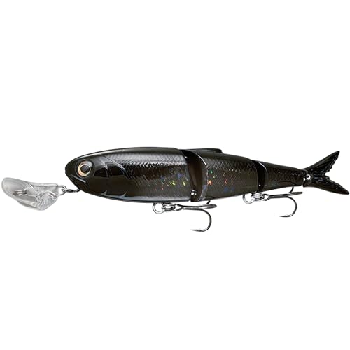 Headbanger Spitfire 4-1/2″ Topwater Fishing Lure – Black – H