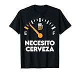 Necesito Cerveza Retro I Need Beer Funny Beer Lover T-Shirt