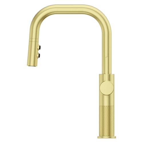 Pfister Montay Single Handle Pull-Down Kitchen Sink Faucet with Sprayer in Polished Nickel - 1-Hole Installation ADA Compliant Ceramic Disc Valve Technology for Modern Kitchen by Pfister - Image 7