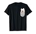 Samojede Samoyed Brust-Tasche Pocket Hundebesitzer T-Shirt