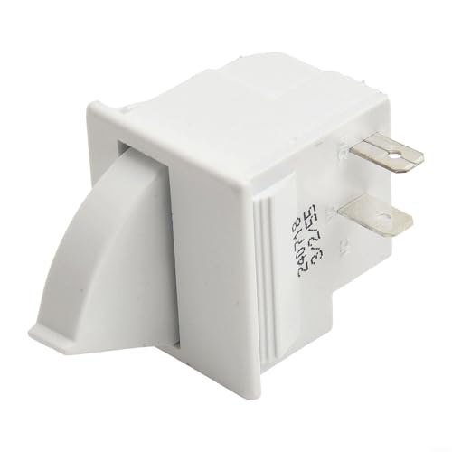 Image of Plastic Fridge Door Switch 5A 250V White Color(2Normally open)