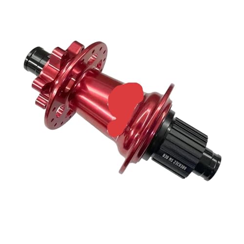 XM490 Prok7 �}�C�N�� �X�v���C�� �n�u ���A �m�C�W�[ 28 32 36 �� 10x135 12x142 �X���[ �A�N�X�� �L���[�u�AMS 12 �X�s�[�h�ƌ݊�������(Red 32H TA MS rear)