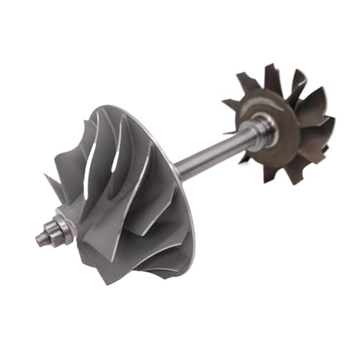 Rueda de turbina HX40W 64x76 mm, 10 palas, rueda de compresor 60x86 mm 7/7, proveedor de kits de reconstrucción de piezas de turbocompresor AAA