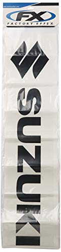 Factory Effex 12-94416 Black 3' (Suzuki) Die-Cut Sticker