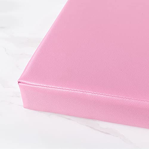 Coussin de banc de jardin rose pour aménager un coin détente sur la terrasse