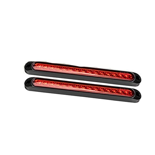 Barre lumineuse rouge stop et antibrouillard pour camion et bus