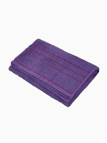 Image of Monte Carlo Essential 100% Cotton Small Bath Towel | 340 GSM Ultra Lightweight & Quick Dry | Soft Absorbent Compact Towel 60x120 cm | Bathroom Towel for Gym, Travel & Daily Use (Soho) | Wine Red