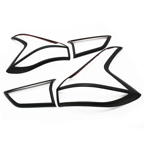 Cubiertas luz trasera coche Xpander protector de paragolpes negro 1