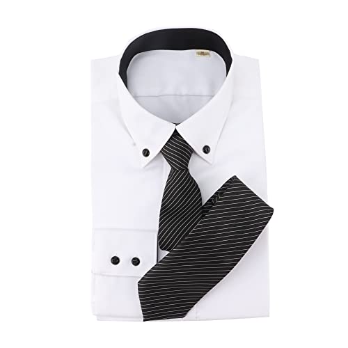 Image of Mens Ties, Mens Zipper Ties Neckties for Men, Silky Zip Up Ties, Men's Pretied Ties Set