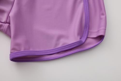 Image of Girls 3 Piece Bikini Bathing Suit Teen Girls Swimwear Sport Swimsuits with Shorts 9-16T