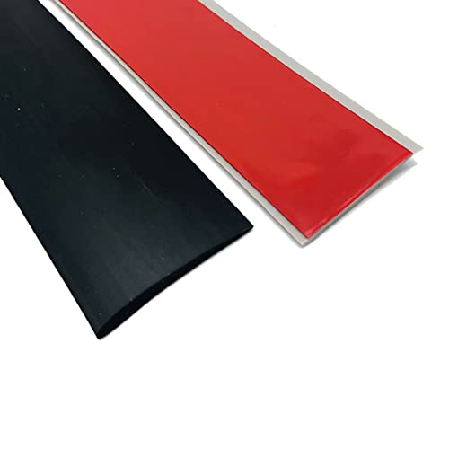 Barre de seuil noire autoadhésive en PVC flexible pour transition de sol