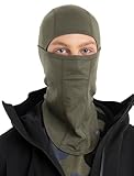 Icebreaker Unisex Merino Oasis Balaclava for Men & Women - Loden - One Size