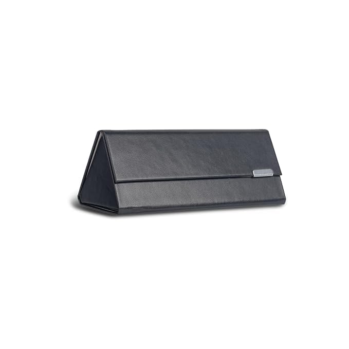 Image of Eyeglass Case Hard Shell, Portable Sunglass Case, fashionable PU Leather Eyeglass Case, Lightweight