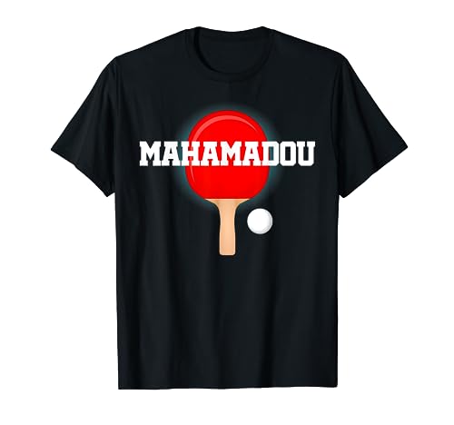 Mahamadou Name Boys Table Tennis Ping Pong Game Racket Sport T-Shirt