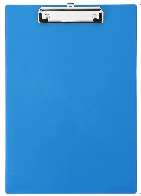 Image of Cubic Light Blue Premium Exam Clipboard - A4 Size Unbreakable Writing Pad for Students, Office & Competitive Exams