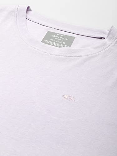 Image of Allen Cooper Men's Super Combed Cotton Rich Solid Round Neck Half Sleeve T-Shirt