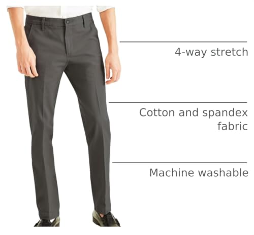Image of Dockers Men's Workday Khaki Slim Fit with Smart 360 Flex