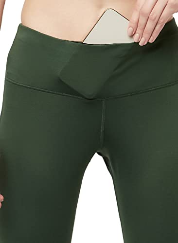 Image of TRUEREVO Sports Leggings for Women-Stretch Dryfit High Waist 7 /8th Gymwear Pants with Back Zipper Pocket-Quick Dry Activewear-Training Tights- for Yoga, Sports, Gym, Workout and Running