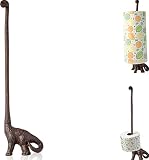 Soporte de hierro fundido antiguo, utilízalo en la cocina como portarrollos de papel vertical o en el baño como portarrollos de papel higiénico de pie, decorativo y divertido en cualquier habitación, con un estilo clásico y una funcionalidad perfecta