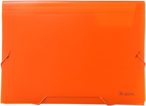 Dohe 90618 - Accordion School Polypropylene Translucent Orange