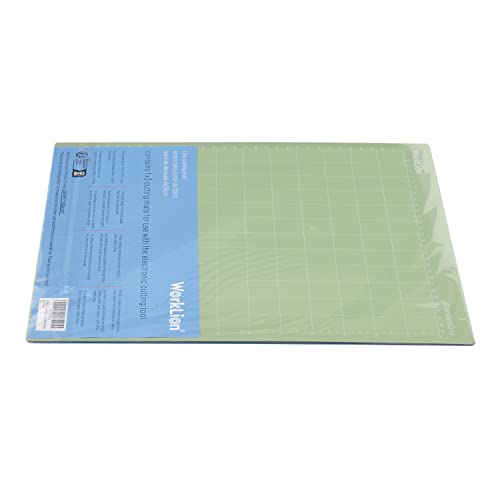 Worklion CUTTING MAT 12\"X12\" Cutting Mat 12X12 For Cricut: Cricut Explore One/Air/Air 2/Maker Gridded Adhesive Non-Slip Durable Mat thumb #11