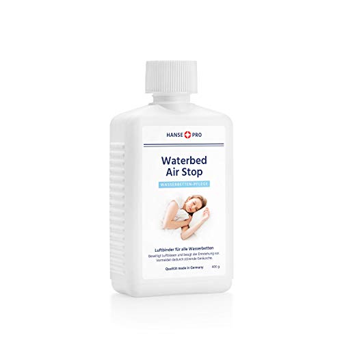 Hanse Pro Waterbed Air Stop (1 x 250 ml) I Luftbinder I Wasserbetten-Pflege I Zubehör für Wasserbett I für alle Wasserbetten geeignet I wirkt effektiv gegen Blasenbildung