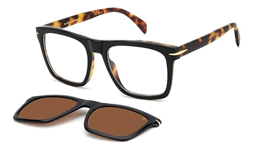 Lunettes de soleil DB 7000/CS David Beckham Black Havana en acétate haut de gamme