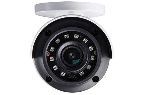 Lorex 4K Security Camera System, Ultra Hd Indoor/Outdoor Analog Wired Bullet Cameras With Motion Detection Surveillance, Color Night Vision & Smart Home Compatibility, 1Tb 8 -Channel Dvr, 8 Cameras #TOP3