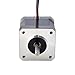 STEPPERONLINE 0.9deg Nema 17 Stepper Motor Bipolar 0.9A 36Ncm/51oz.in 42x42x39mm 4-Wires DIY