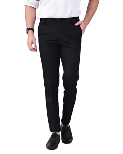 Image of Men's Slim Fit Formal Trouser for Regular Fit