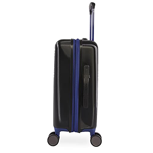 Hurley Suki Hardside Spinner Luggage, Black/Blue, 21" Carry On3