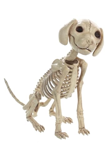 Crazy Bonez Sitting Skeleton Puppy Toy