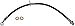 Dorman H622058 Front Passenger Side Brake Hydraulic Hose Compatible with Select Acura Models