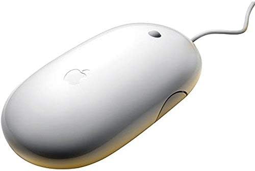 Strana view of the Apple Mighty Mouse A1152, showing the force-sensing side buttons.