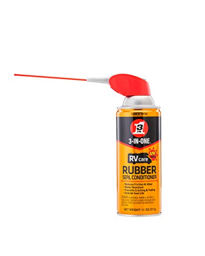 3-In-One Rvcare Rubber Seal Conditioner With Smart Straw Sprays 2 Ways, 11 Oz #TOP2