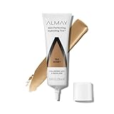 Almay Hydrating Liquid Foundation Tint, Lightweight with Light Coverage, Naturally Dewy Finish, Hypoallergenic, Dermatologist TestedFragrance Free, 150 Honey, 0.94 fl oz.