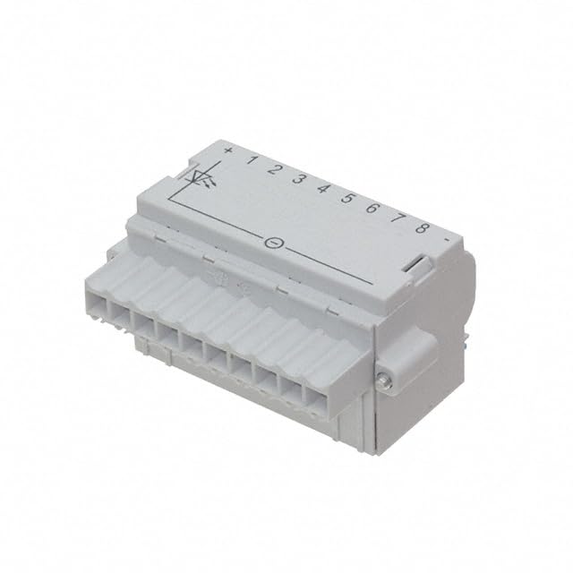 Weidmuller, 1965970000, PCB Plug-in Connector - Female Plug - 3.50 mm - 30 Poles - 180° - Push in with Actuator - Tension-clamp Connection - Clamping Range 1.5mm² max - Box. (1 Item/s)