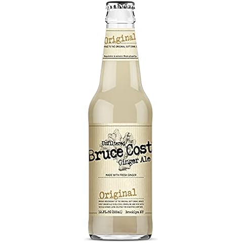 Bruce Cost - Unfiltered Ginger Ale - Original - 12 oz (12 Glass Bottles) Cover
