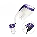 Riloer Humidificador de Aire para Coche, 4 en 1, Humidificador Ultrasónico para Coche, Difusor de Aroma, Purificador de Aire con Puertos USB Dobles, 50 ml, Morado