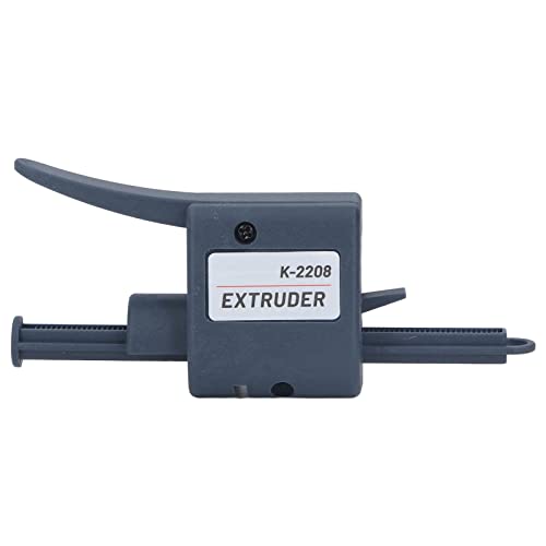 K2208 Lötpaste Extruder Booster Lötpaste Push Extruder mit 2 Düsen 1.3mm Tragbarer Flussmittelkleber Dispenser Zum Extrudieren von Lötpaste