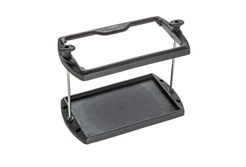 Attwood 9096-5 USCG-Approved 24 Series Heavy Duty Adjustable Hold-Down Marine Boat Battery Tray, Black by attwood - Used condition - US$13.11