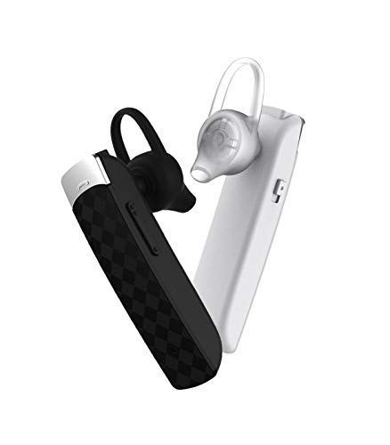 Astrum ET200 Wireless Headset in white and black, angled view