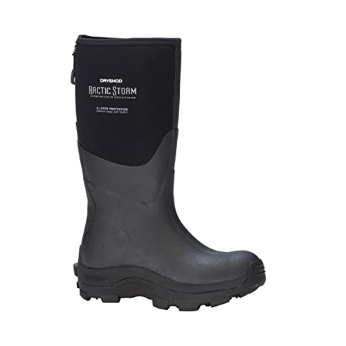 Dryshod Arctic Storm Hi Extreme Cold Conditions Women's Winter Boot | Black | Waterproof | Insulated | Size 11 by Dryshod - Image 4