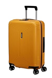 Samsonite Neopulse - Spinner S, Hand Luggage, 57 cm, 55L, Yellow (Metallic Radiant Yellow)