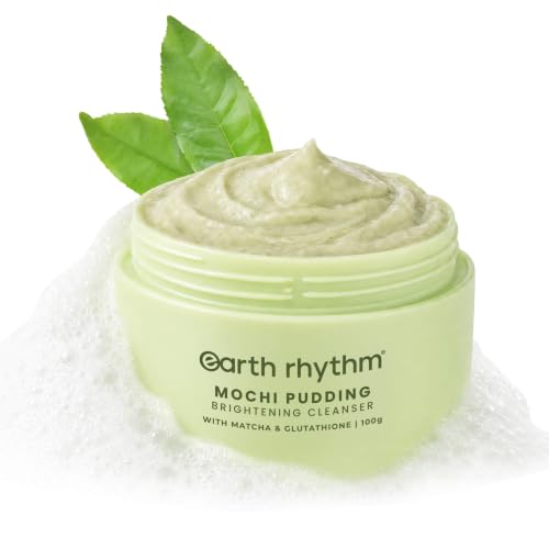 Image of Earth Rhythm Matcha Mochi Cleanser - Brightens with Glutathione 100g