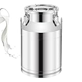 Adima 201 Transportkanne auslaufsicherer Deckel mit Gummidichtung Milchkanne Mit Versiegeltem Deckel...