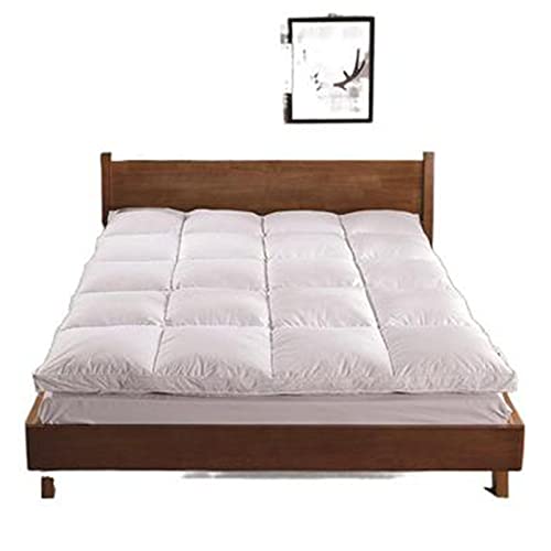 HFAFRZ Pluma De Ganso Blanco Topper De ColchóN Relleno, Almohadilla, Un Lujoso Producto para...