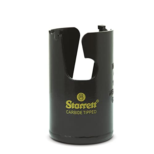 Starrett Tungsten Carbide Tipped Holesaw, MPH0196 Multi Purpose Cut TCT Hole Saw Cutter